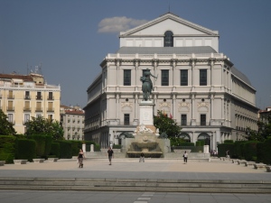 Madrid opera house