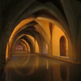 Baths at Alcazar Seville