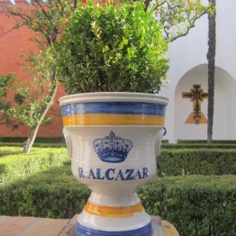Gardens at Alcazar Seville