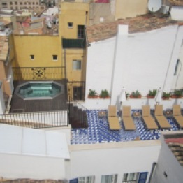 Roof terraces Hotel Cort